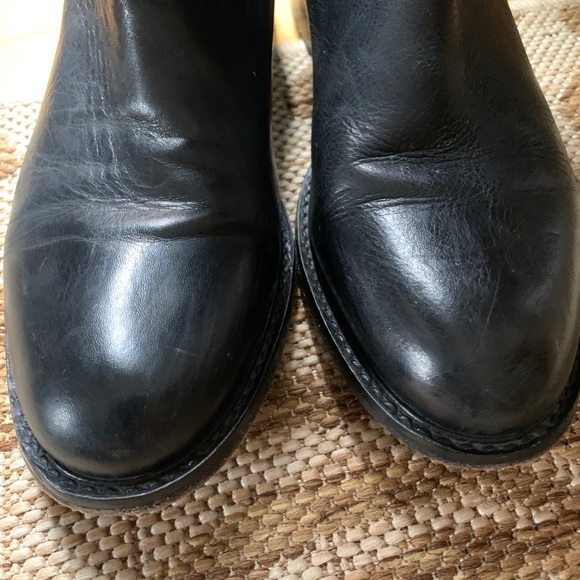 JOHNSTON & MURPHY leather equestrian back zip 8.5 - Picture 4 of 16